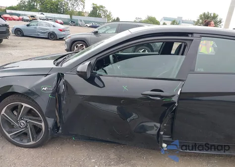 2022 Hyundai Elantra N Line from USA, damaged, VIN KMHLR4AF8NU303150